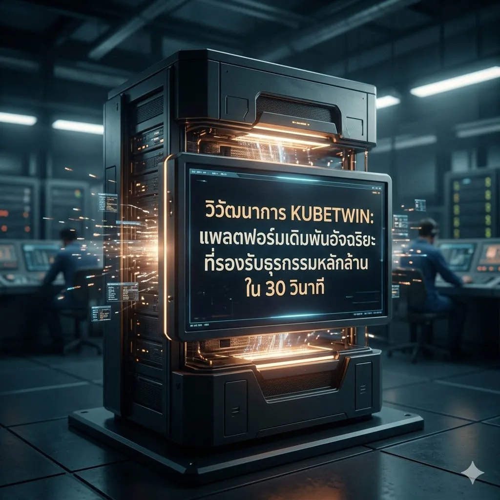 วิวัฒนาการ KUBETWIN: แพลตฟอร์มเดิมพันอัจฉริยะที่รองรับธุรกรรมหลักล้านใน 30 วินาที